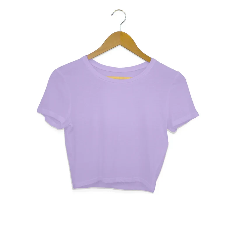 Women's Crop Top Manufacturer - Lavender