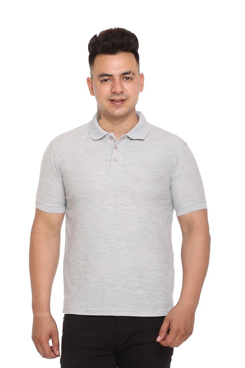 Pikmee Promo Light Grey Melange t shirt